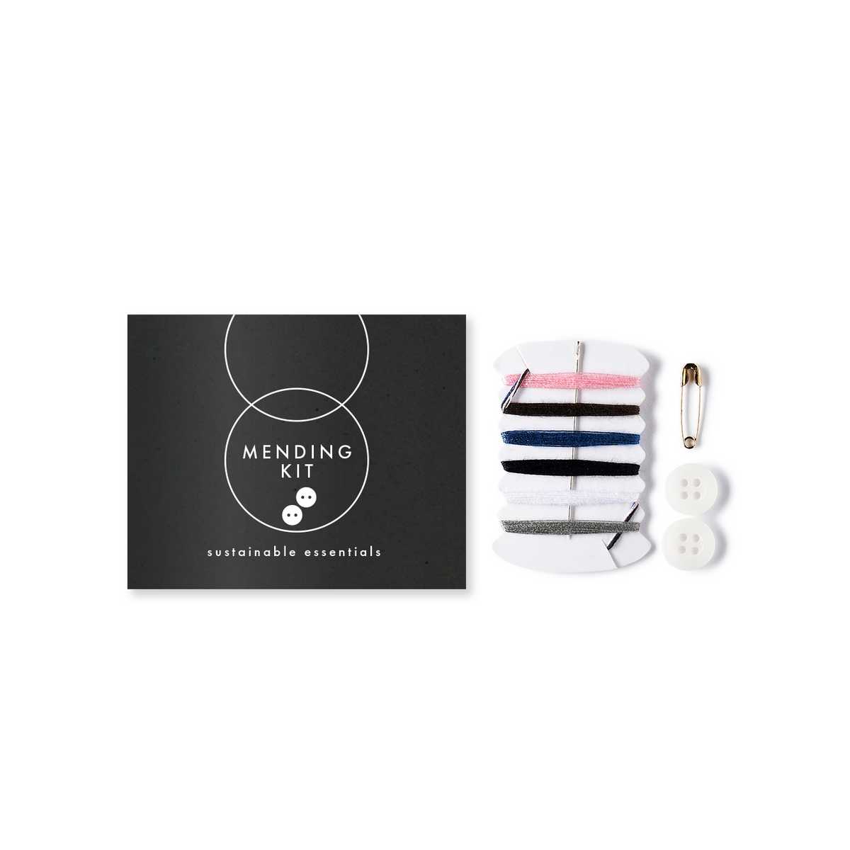 Sustainable Essentials Sewing Kit - Premium Black – Buzz Shop USA